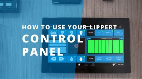 K 318751 Lighting Control Module. . Lippert one control touch panel manual